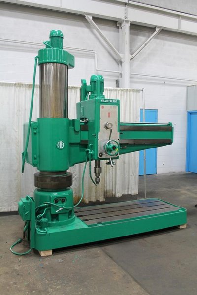 4&#039; X 14&#039; BERGONZI/WILLIS-BERGO RADIAL ARM DRILL: STOCK # 59191
