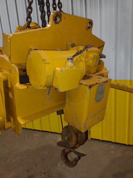 5 TON YALE MODEL #BE050X026L15S CABLE HOIST WITH POWER TROLLEY: STOCK #25557