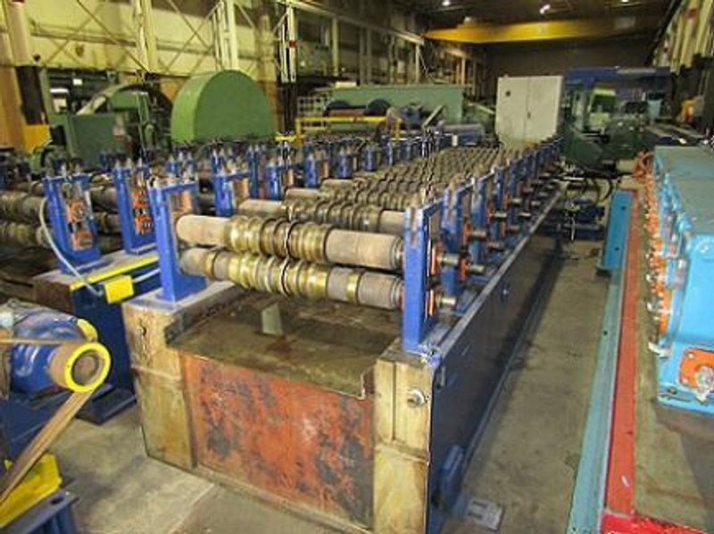 19 STAND X 2.25&quot; ARBOR ARDCOR DECK ROLL FORMING LINE