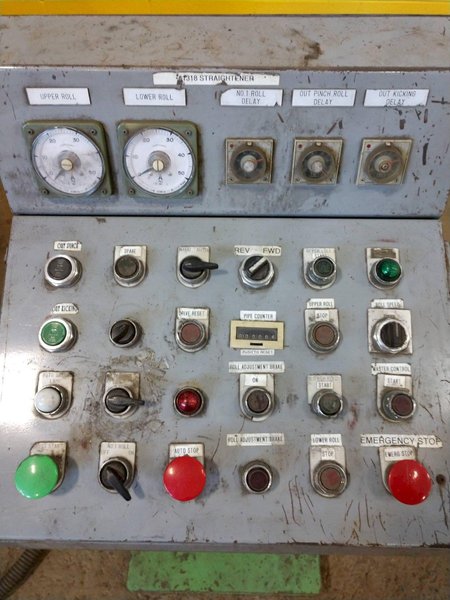 CONTROL PANEL WITH TB WOODS AC INVERTER DRIVES: STOCK #10830