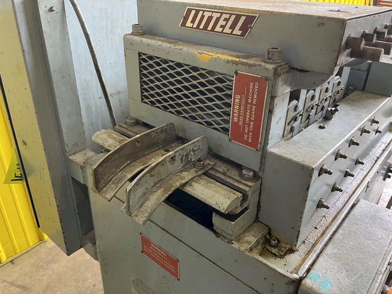 8&quot; X .018&quot; LITTELL MODEL #308-9PDS 9 ROLL POWERED COIL STRIP STRAIGHTENER: STOCK #15445