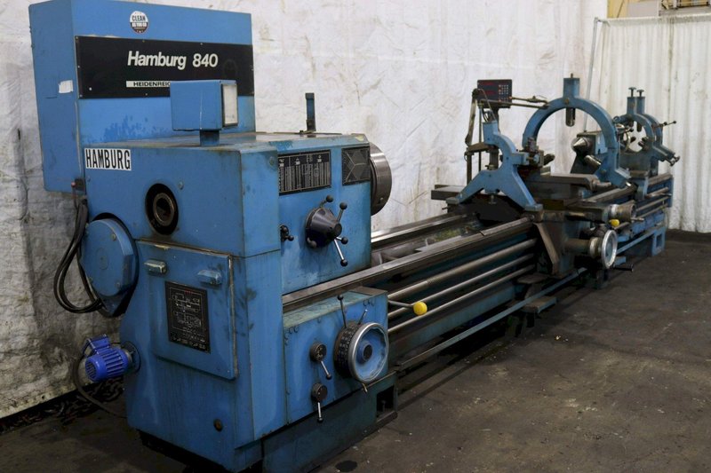 33" X 168" HAMBURG ENGINE LATHE: STOCK #72800