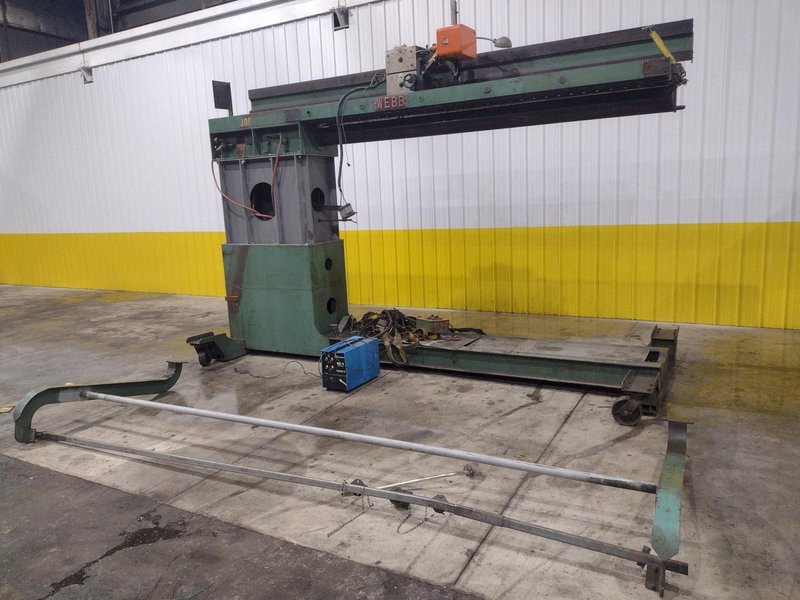 10&#039; X 10 GAUGE WEBB MODEL HMC-B/J128 SEAM WELDER: STOCK #22317