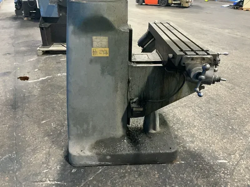 Bridgeport 9” X 42”  Vertical Mill