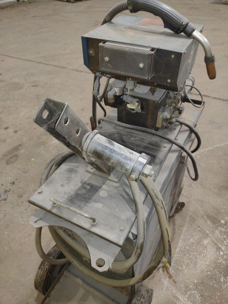 200 AMP MILLER  MODEL #CP-200 WELDER WITH MILLER WIRE FEEDER: STOCK #19660