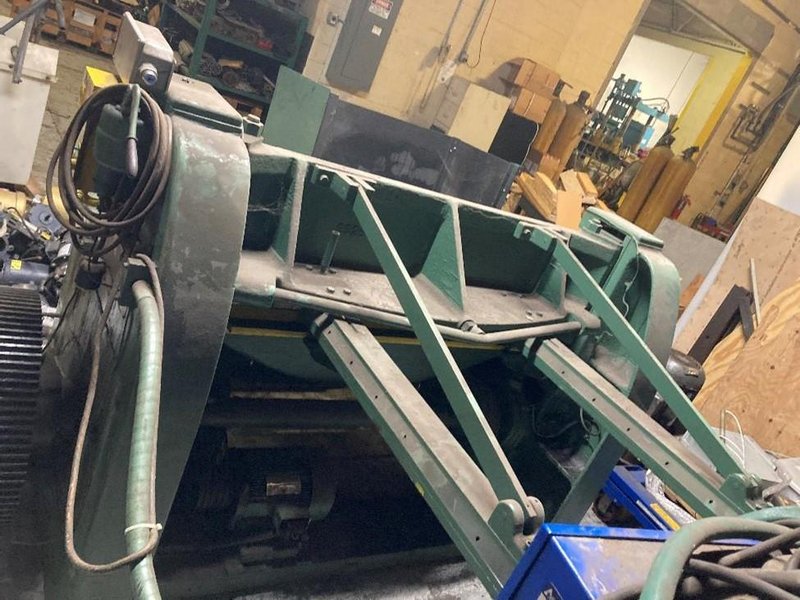 4' X 10 GAUGE PEXTO MODEL #10-U-4B MECHANICAL POWER SHEAR: STOCK #21257