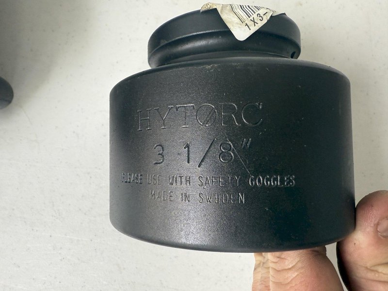(8) 1-13/16&quot; to 3-1/8&quot; HYTORC 1&quot; HEX SOCKETS, FOR HYDRAULIC TORQUE WRENCH: YOBRO #24179