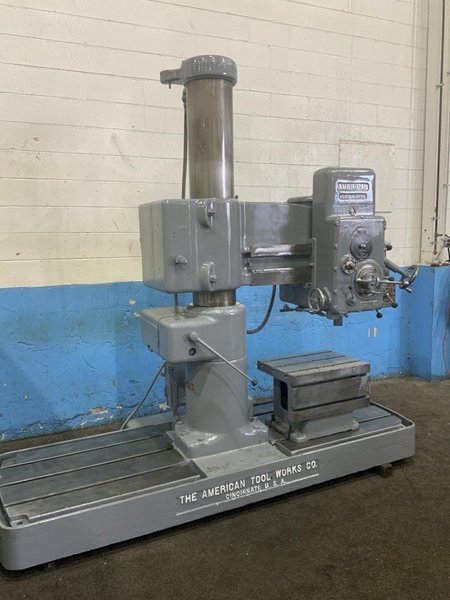 3' X 11" AMERICAN RADIAL ARM DRILL: STOCK #80258