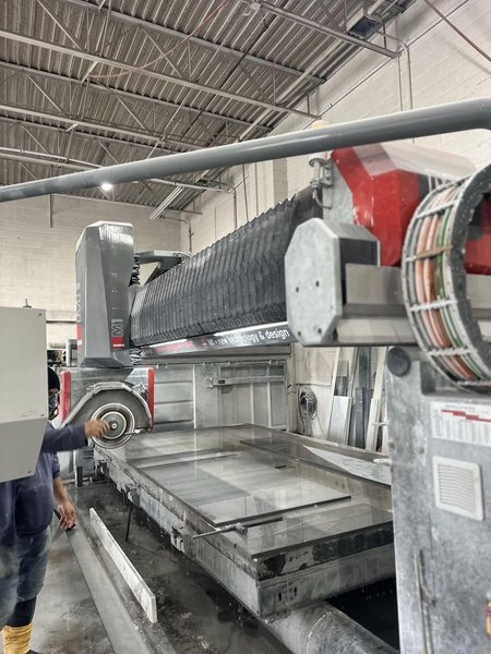 156″ X 78″ Sasso M1 5-Axis CNC Stone Saw and Milling Machine, 2022 – 25 HP Motor