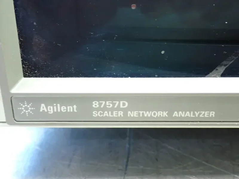 AGILENT SCALER NETWORK ANALYZER  -  8757D
