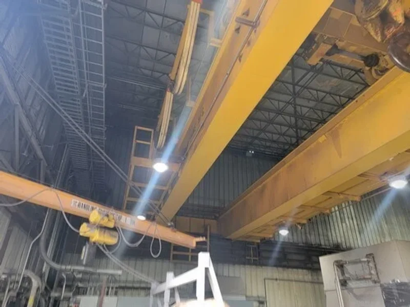 75 TON OVERHEAD BRIGDE CRANE STOCK# 4367