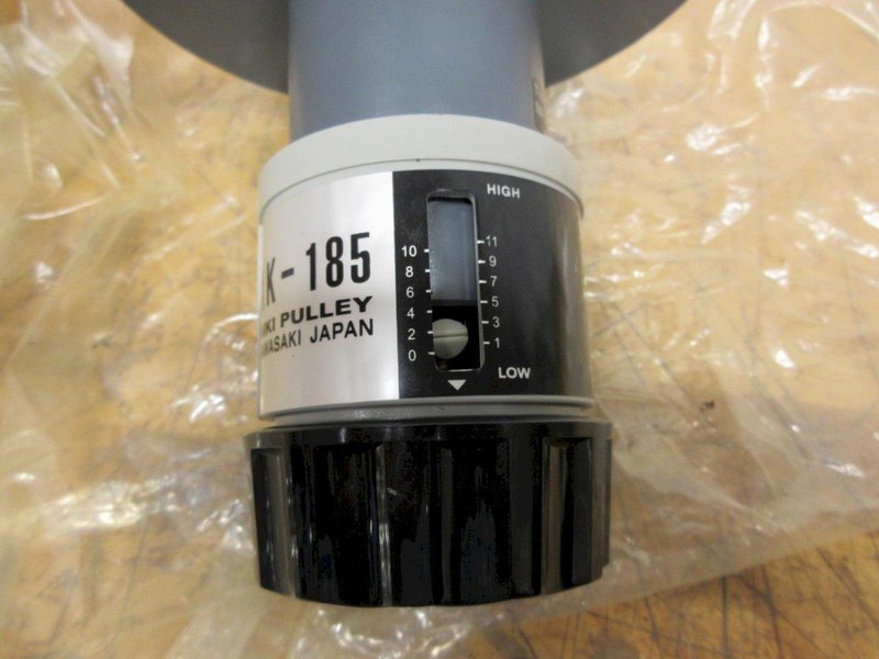 Miki Pulley AK-185-MA-28N Adjustable Belt Speed Control Clutch ***New In Box***- Auction Item