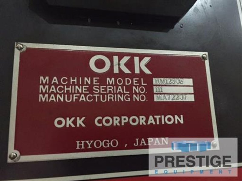 OKK HM-1250S CNC 4-Axis Horizontal Machining Center