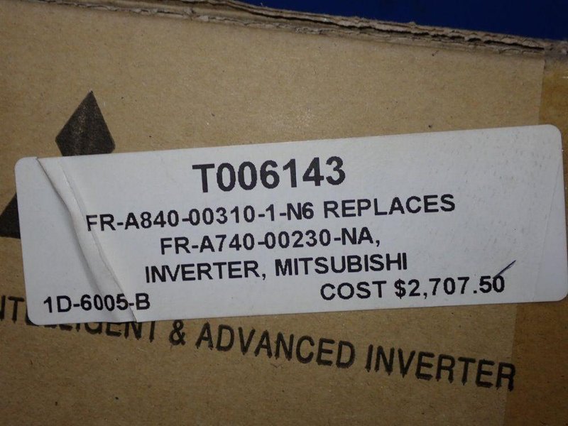 MITSUBISHI INVERTER  -  FR-A840-00310-1-N6