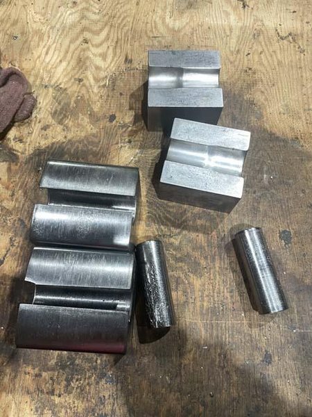 2" WATERBURY FARREL 2 DIE ROTARY SWAGING MACHINE (14324)