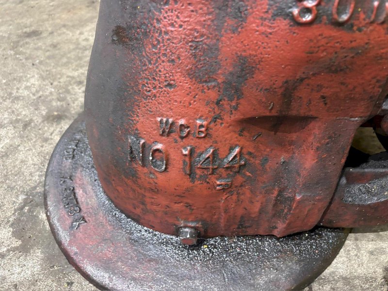 (2) 100 TON DUFF NORTON MODEL #144-CMJ AIR MOTOR JACKS, 30&quot; LIFT: YOBRO #24190