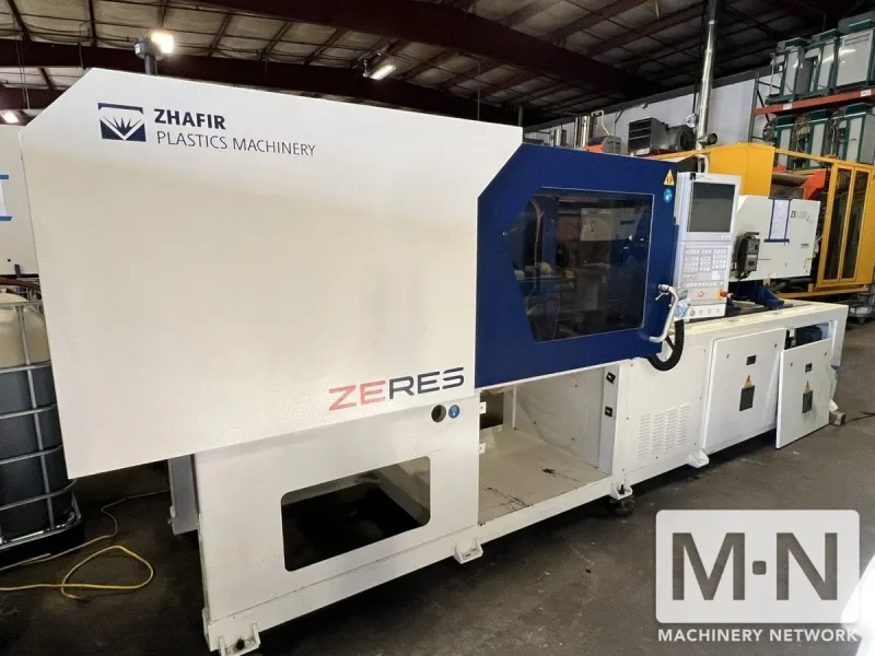 135 TON 2.2 OZ HAITIAN MODEL ZE1200-210 SERVO HYDRAULIC INJECTION MOLDING MACHINE MFG 2018