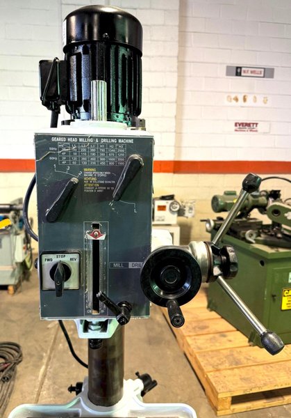 20&quot; MSC Single Spindle Drill, Gear Head, 3 MT, 60-1500 RPM, 1 HP