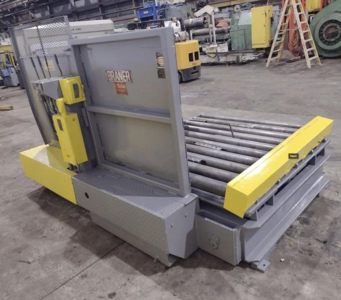 20,000 LBS X 54" X 36" BRANER COIL UPENDER. STOCK # 0435126