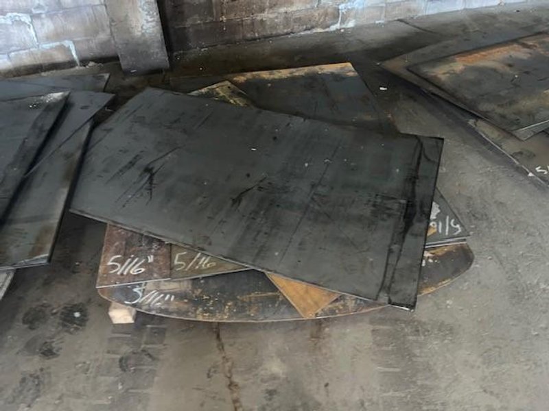 5/16" 48"X 60" STEEL PLATE / SHEET STOCK# 3784