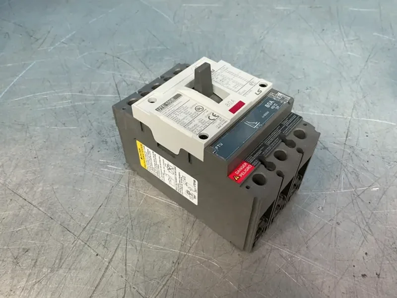 LS ELECTRIC 80 AMPS MOLDED CASE CIRCUIT BREAKER   -  02050057UL