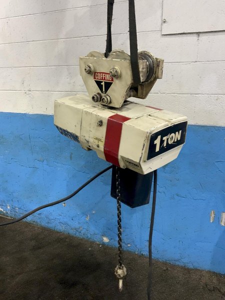 1 TON COFFING ELECTRIC CHAIN HOIST: STOCK #75532