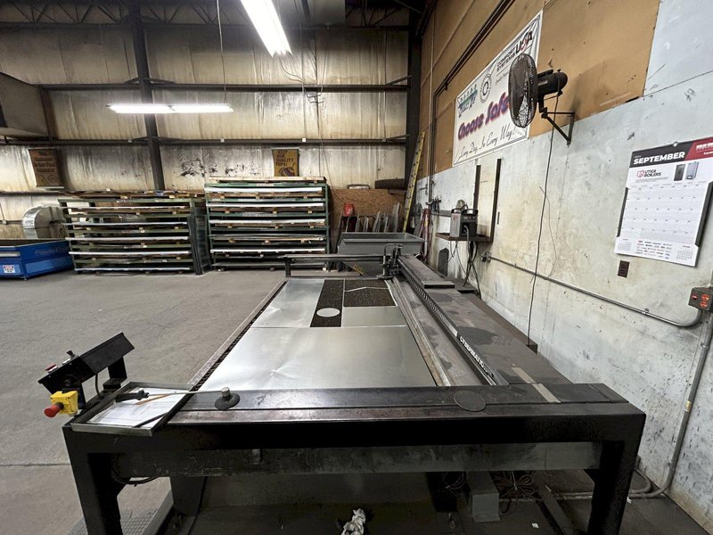 Cybermation Model 700-A Plasma Cutting Table and controls. 5&#039;X10&#039;