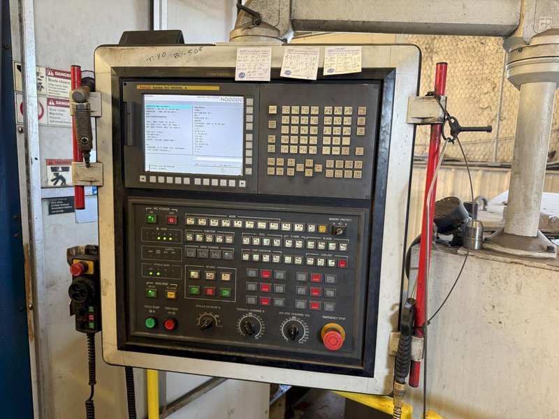 5.1&quot; HNK CNC HORIZONTAL BORING MILL, HBM, BUILT IN ROTARY, 120&quot; CROSS, 90&quot; Y, FANUC 31i, 2014/2016