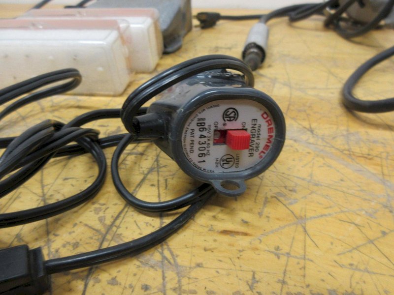 Foredom Series CC Electric Rotary Tool with Foot Pedal and Bits, Dremel Electric Engraving Tool- Auction Item
