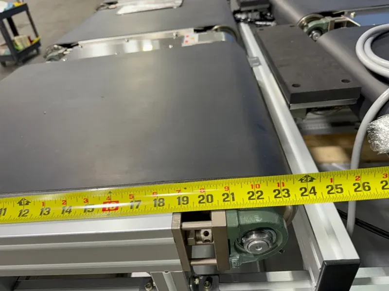 MAS 48” X 82” POWER BELT CONVEYORS