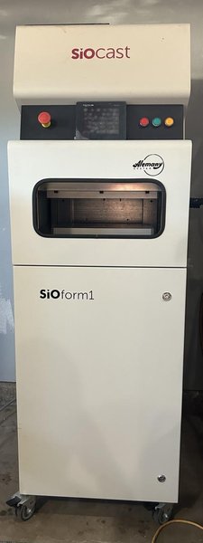 SioCast SiOFORM 1 Injection Molding Machine and Nicem P 300 PL Manual Press for Vulcanizing Silicone Rubber Moulds, 2023