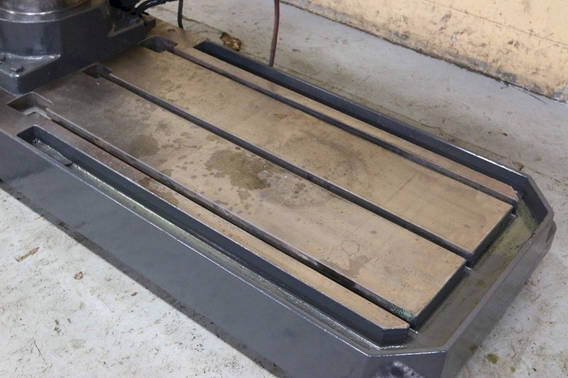 4&#039; X 12&#039; CLAUSING COLCHESTER RADIAL DRILL: STOCK #68335