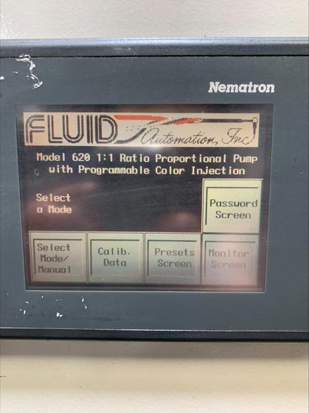 Graco Fluid Automation Meter Mix Silicone Metering Mixing Systems 633-620 and SR-657