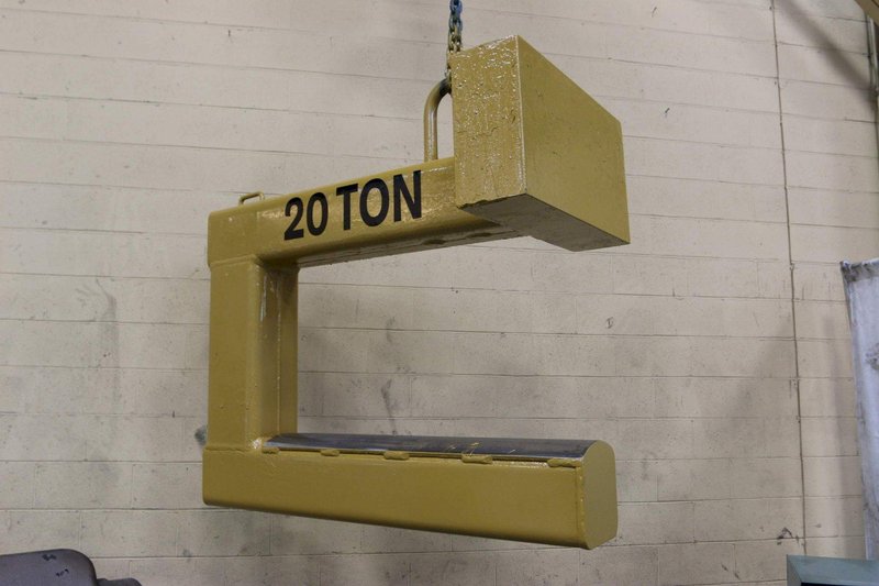 20 TON X 48&#039; COIL C-HOOK: STOCK #69274