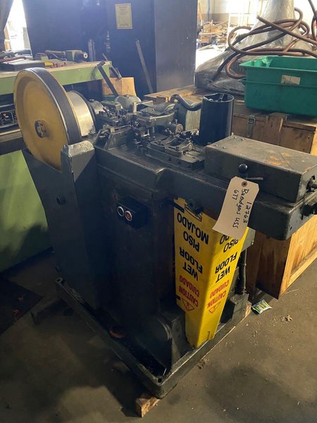 Buendgens Model USS Precision Cutoff Pin Machine