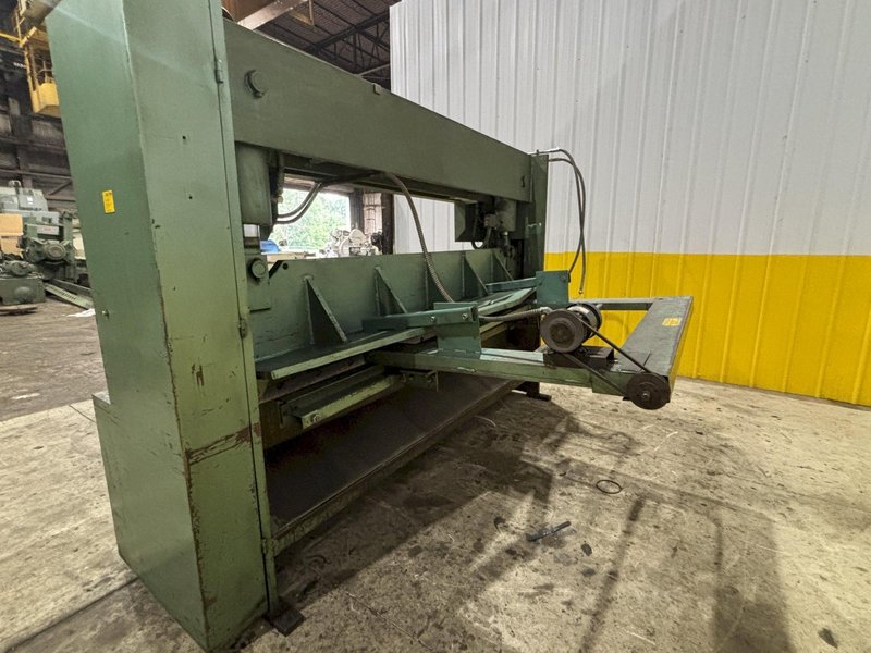 8&#039; X 1/4&quot; BETENBENDER HYDRAULIC POWER STEEL SQUARING SHEAR: STOCK #23332