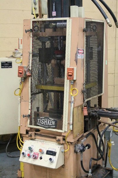 15 TON TISHKEN MODEL ACO-15 CUTOFF PRESS: STOCK #64571