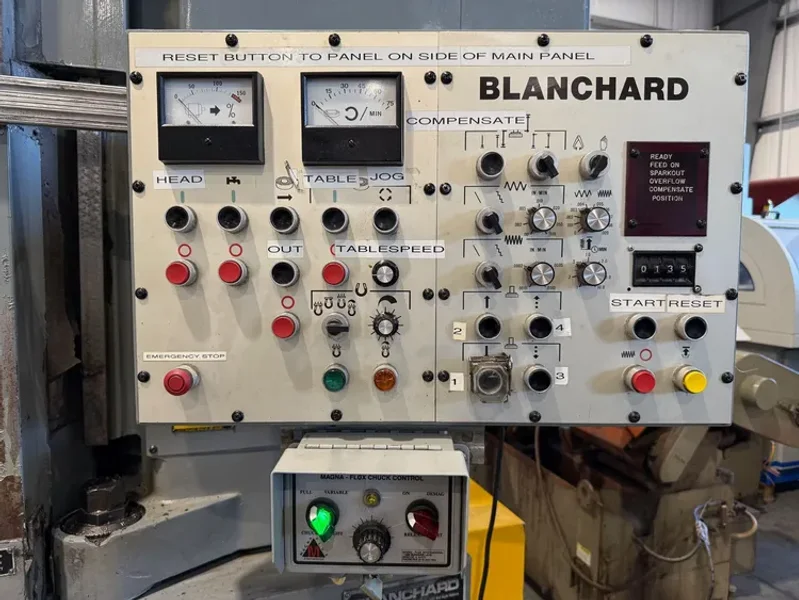 BLANCHARD # 11AD-20 Vertical Rotary Surface Grinder 1995’ USA #7502