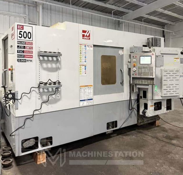 Haas EC-500-4AX CNC Horizontal Machining Center – TSC, 70 ATC, 12,000 RPM Mill