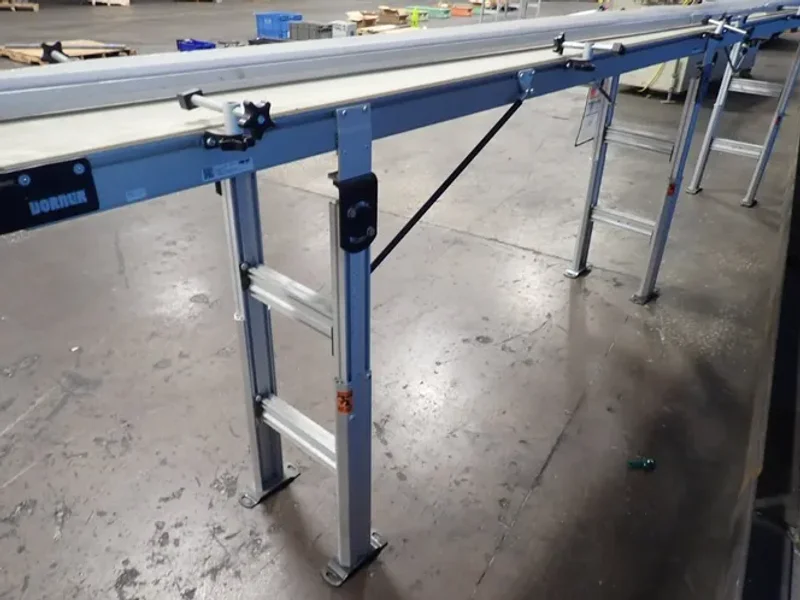 DORNER 14" X 192" POWER BELT CONVEYOR  -  2LEDM14-160020A404002