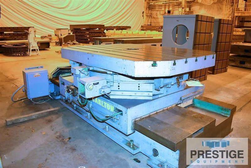 Cincinnati-Gilbert 60&quot; x 84&quot; Infeeding Rotary Table w/48&quot; Infeed