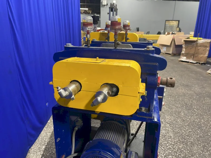 EEMCO 7.5 HP, TWO 6”X13” ROLLS TWO ROLL RUBBER LABORATORY MILL