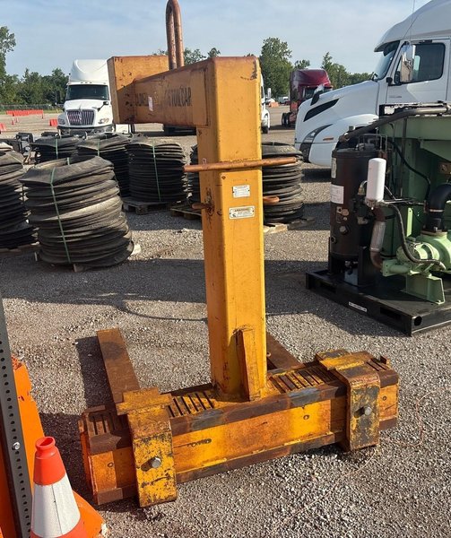 6 TON (12,000 LBS) X 54" CALDWELL ADJUSTABLE FORK PALLET LIFTER FOR CRANE: YOBRO #26335