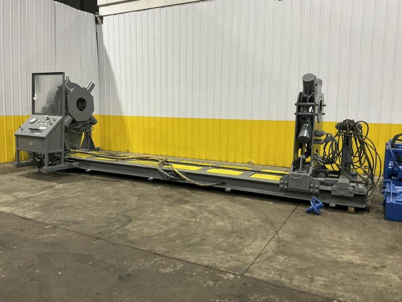 12" GOTCO MODEL #FT-80-2145 PIPE BUCKING "MAKE &amp; BREAK" TORQUE PIPE MACHINE: YOBRO #24411