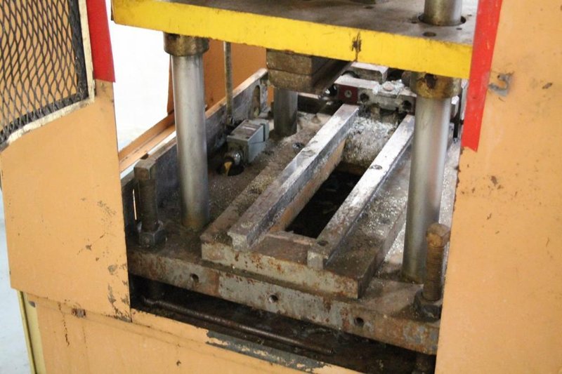 15 TON TISHKEN MODEL ACO-15 CUTOFF PRESS: STOCK #64571