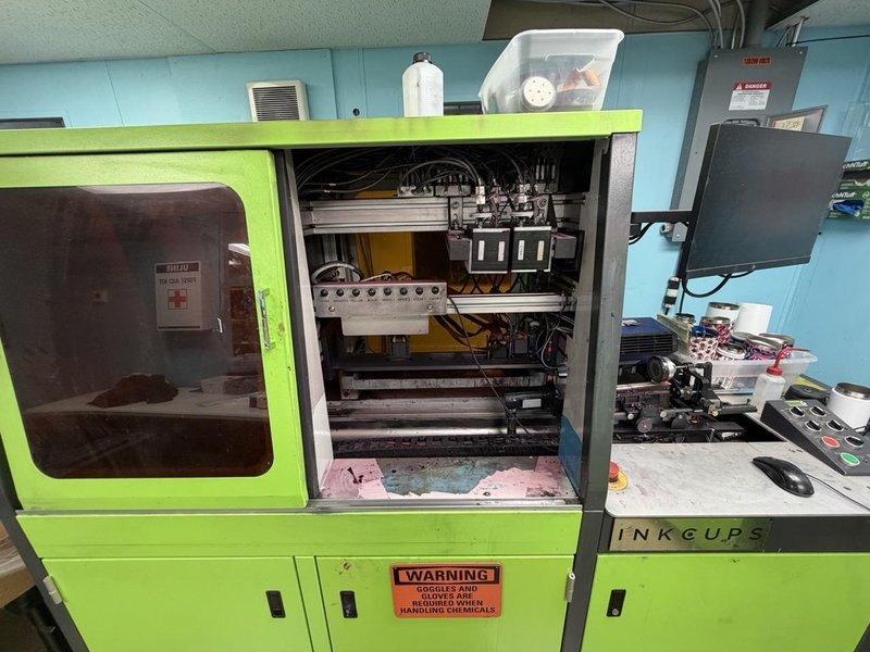 Inkcups HELIX Industrial UV Ink Jet System, 2018