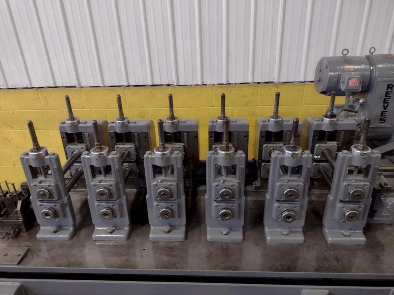 6 STAND X 1.5' YODER M1-1/2 ROLL FORMER WITH 12" ROLL SPACE: STOCK # 0756826