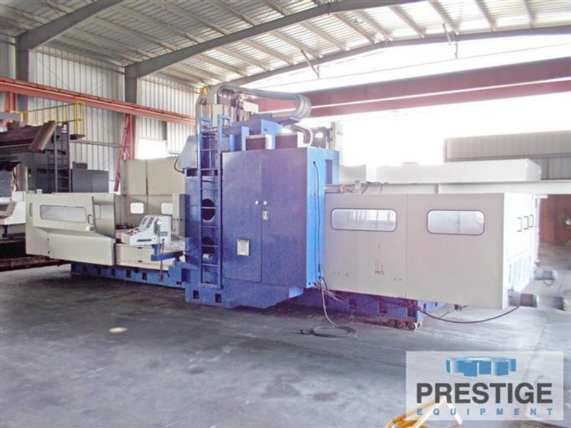 Mighty Viper B-4000GTDW Twin Spindle CNC Bridge Mill