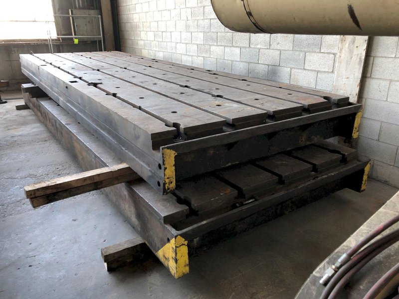 77" x 226" x 13 3/4" T-Slotted Floor Plate