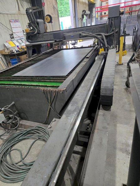 2008 MULTICAM SERIES 6000 MODEL #340-0470 CNC 6' X 13' PLASMA TABLE: YOBRO #26137
